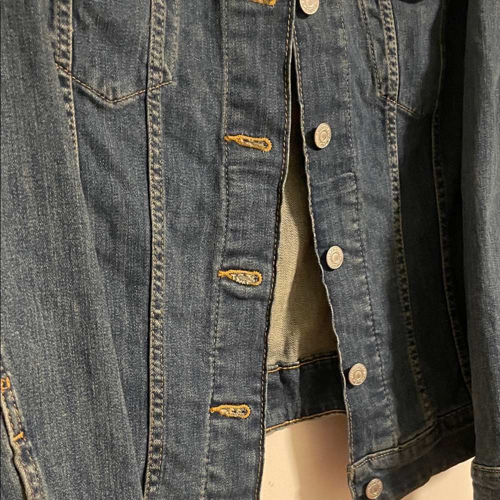 Levi's Blue Denim Jacket size 1X - Picture 4 of 8